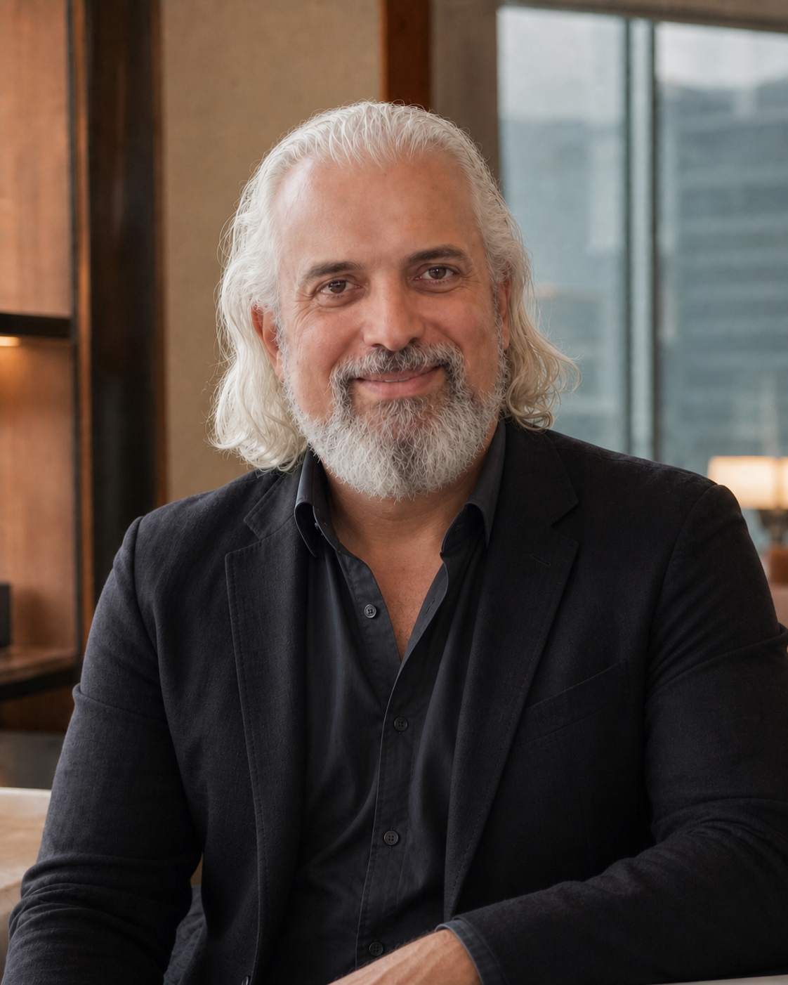 Editorial portrait of Gustavo Dominguez