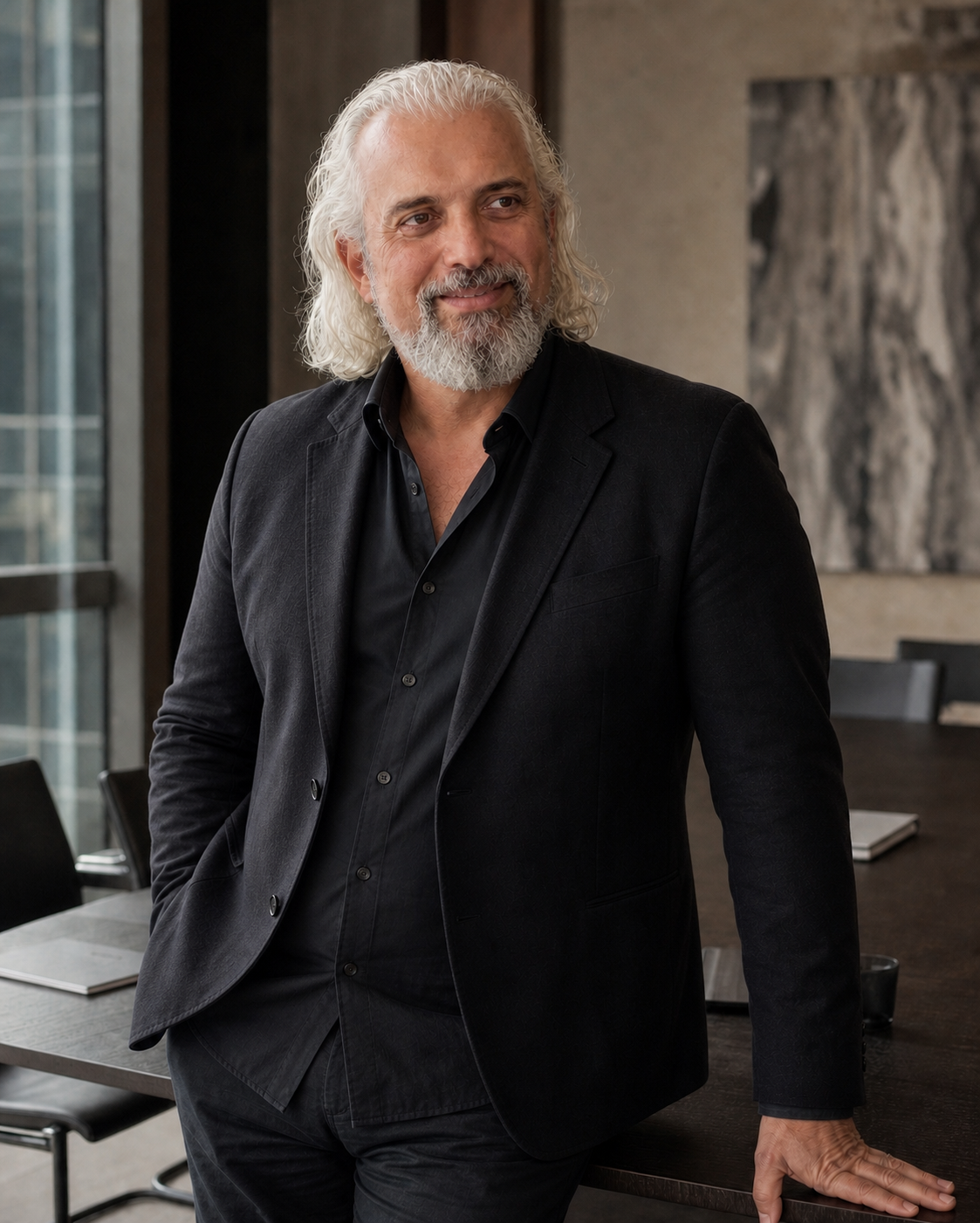 Gustavo Dominguez in a strategic work setting